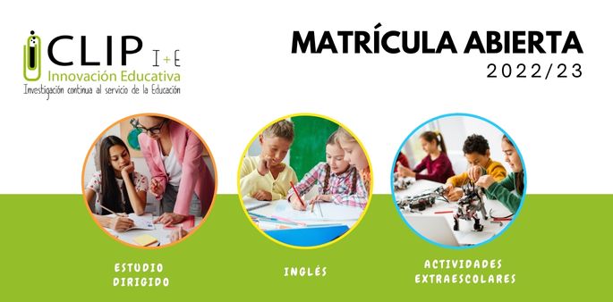 Matrícula abierta curso 22/23